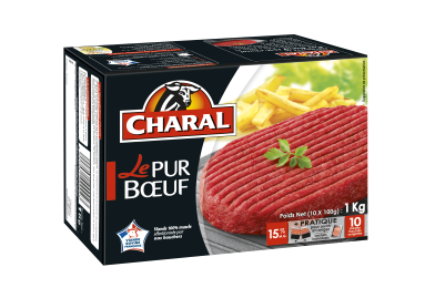 Le Steak Hach Pur B Uf Mg Surgel Fiche Produit Charal